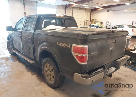 2012 Ford F-150 Lariat из США, поврежденный, VIN 1FTFW1ET4CFC54247